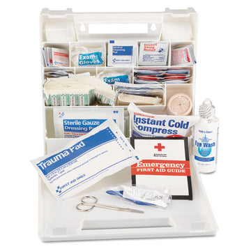 Impact® First Aid Kit For 50 People, 194 Pieces, Plastic Case freeshipping - TVN Wholesale